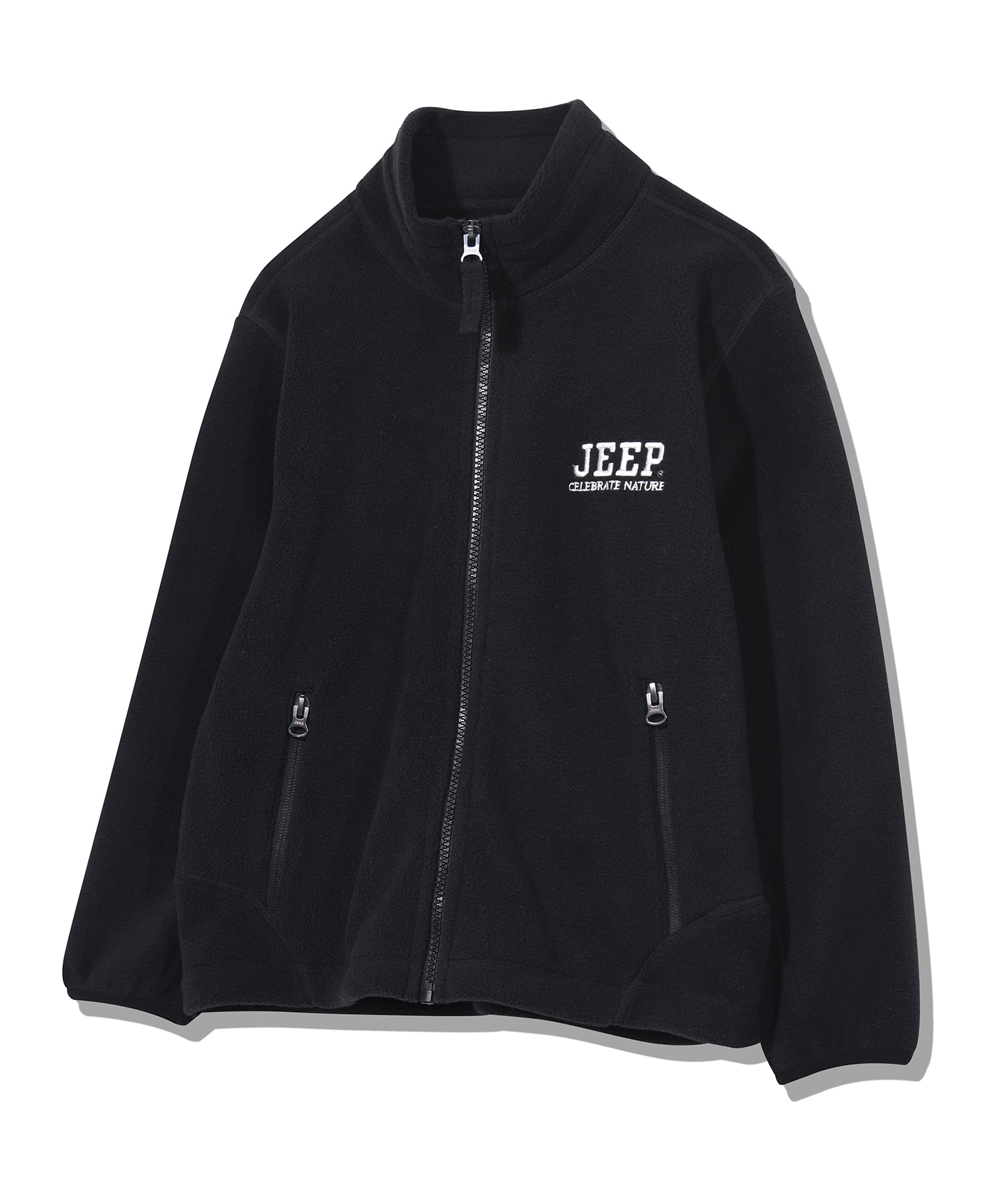 [KIDS]Capital Jeep Fleece Zip-Up  (KO4TZU181BK)