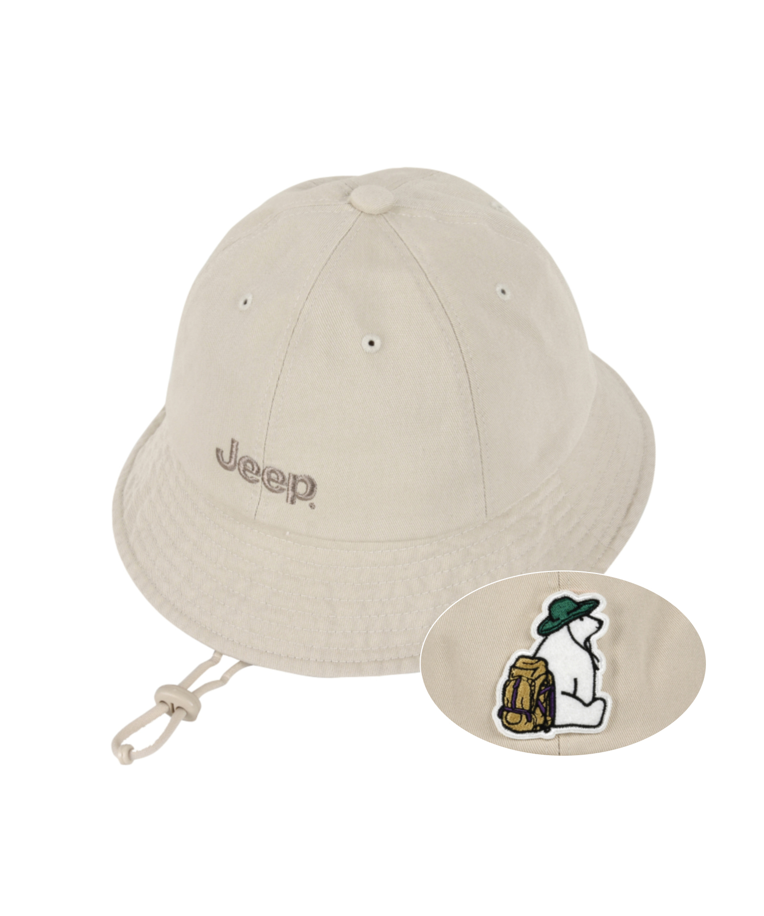 [KIDS] Bear Bucket Hat(KP0GCU993BE)
