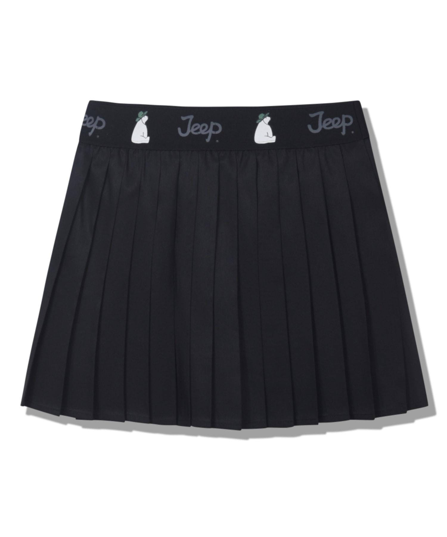 [KIDS] Jeep Bear Pleats Skirt(KP1SKF016BK)