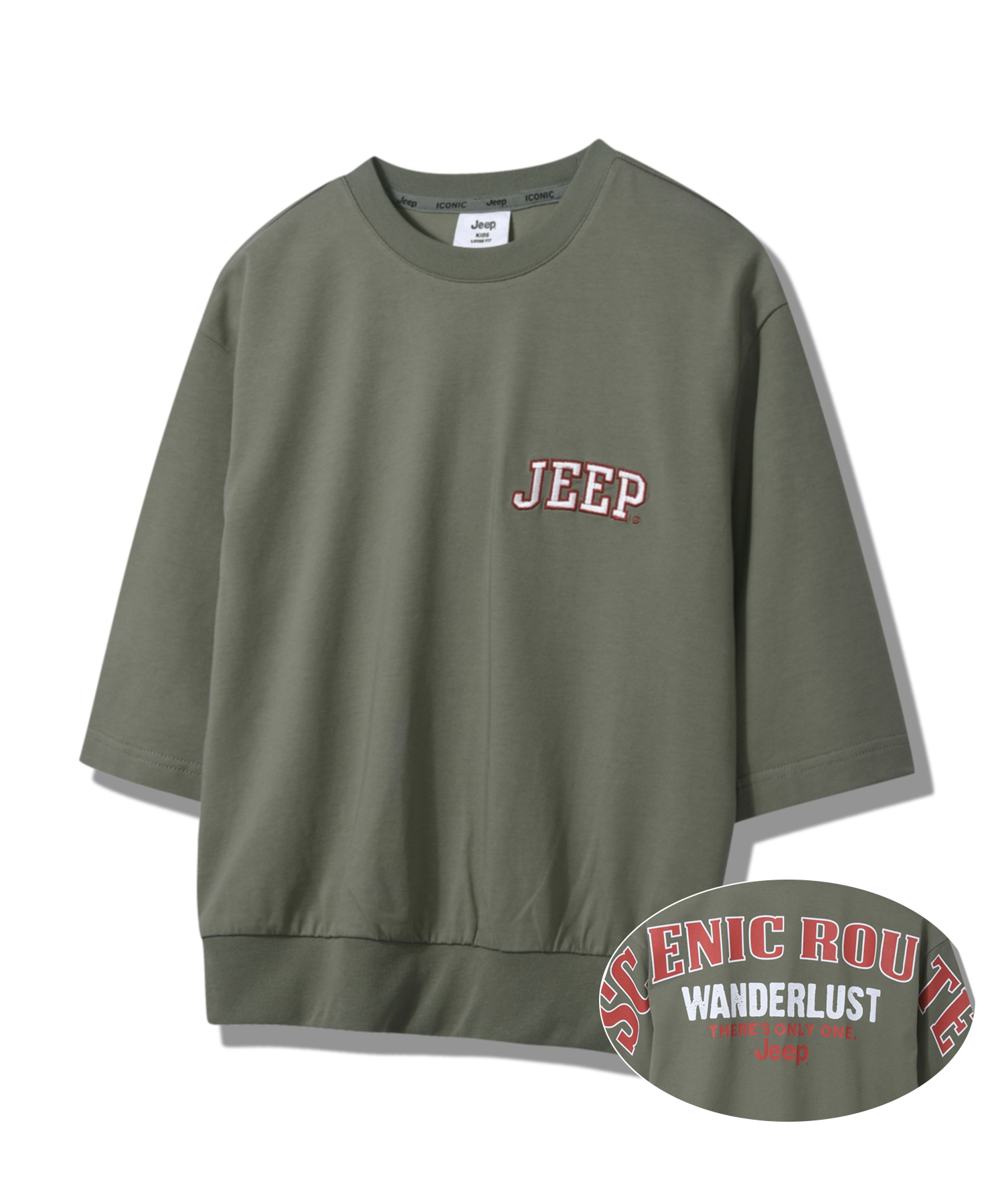 [KIDS] Jeep Scenic Route T-Shirt(KP2TSU011LK)