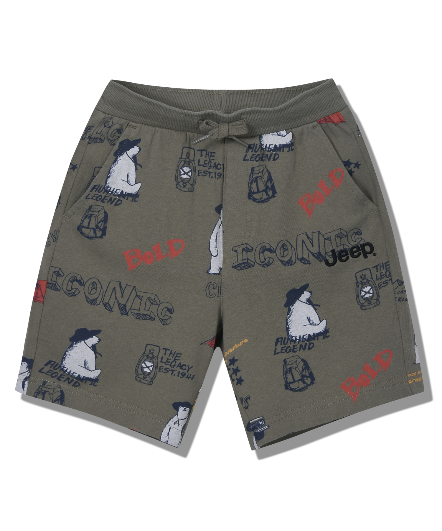 [KIDS] Camping Bear Short Pants(KP2TPU925LK)
