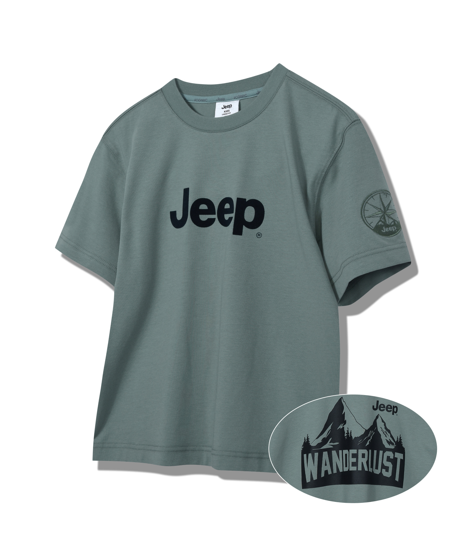 [KIDS] Jeep Wanderlust T-shirt(KP2TSU104MT)