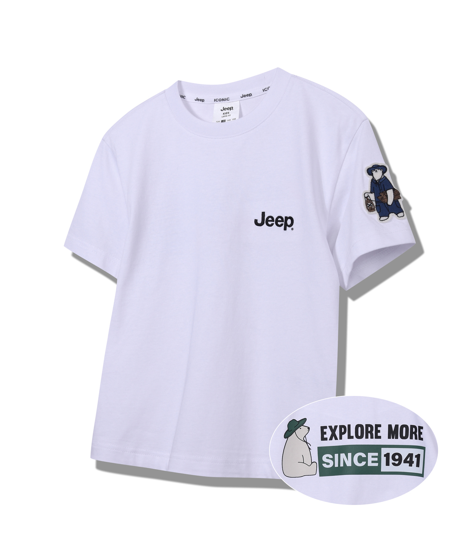 [KIDS] Jeep Since 1941 T-shirt(KP2TSU102WH)