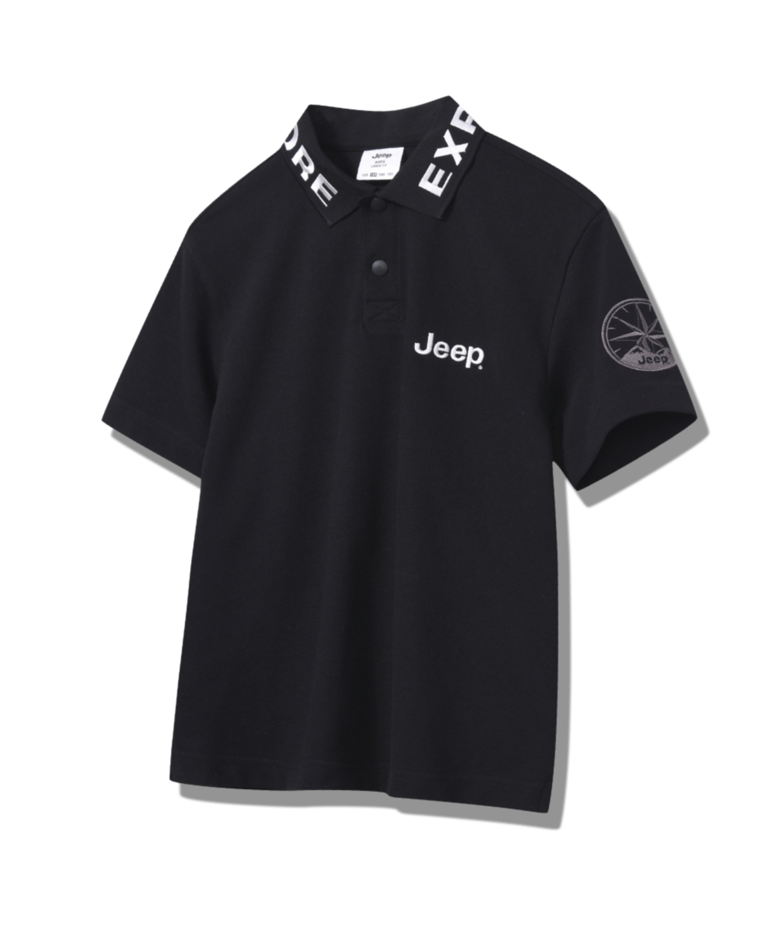 [KIDS] Jeep Compass Collar T-shirt(KP2TSU701BK)