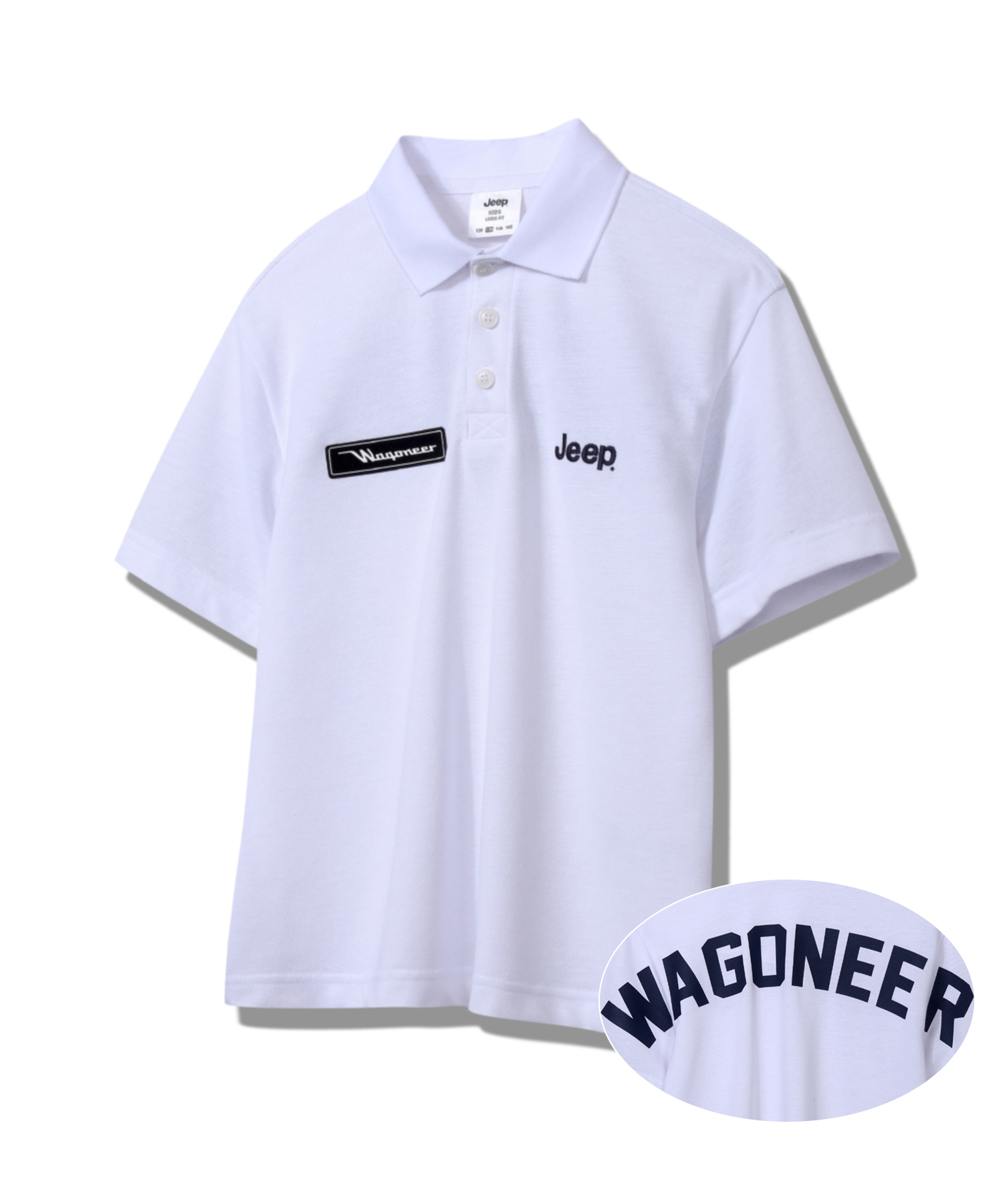 [KIDS] Jeep Wagoneer Collar T-shirt(KP2TSU702WH)